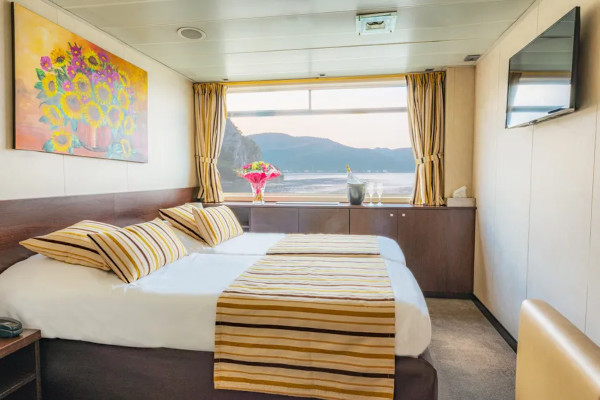 Cat A Stateroom Outside Intermediate Deck