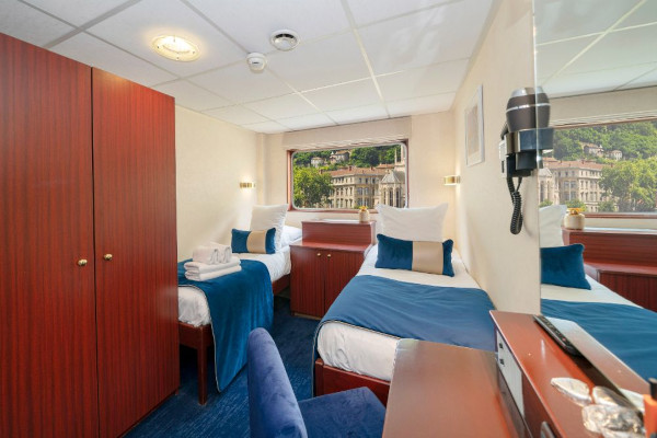 Cat A Stateroom Outside Upper Deck
