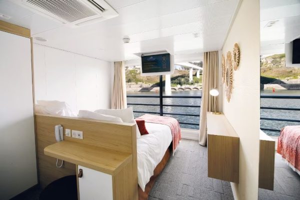 Cat A Stateroom Outside Upper Deck