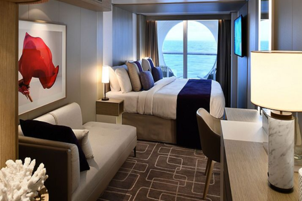Deluxe Porthole Stateroom with Veranda