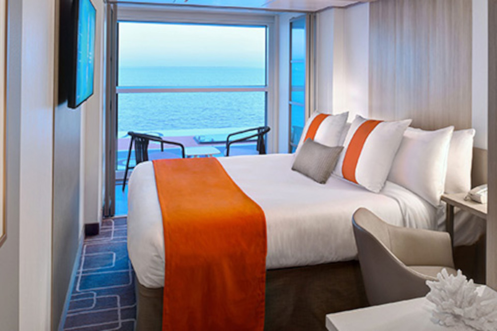 Edge Single Stateroom with Infinite Veranda