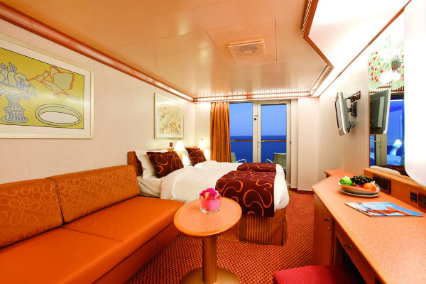 Balcony stateroom ocean view