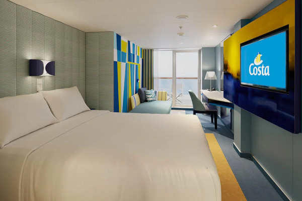 Balcony stateroom ocean view