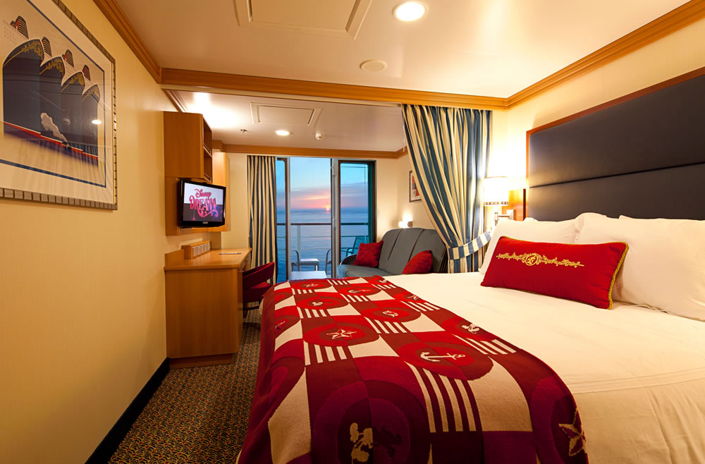 Deluxe Oceanview Stateroom with Verandah