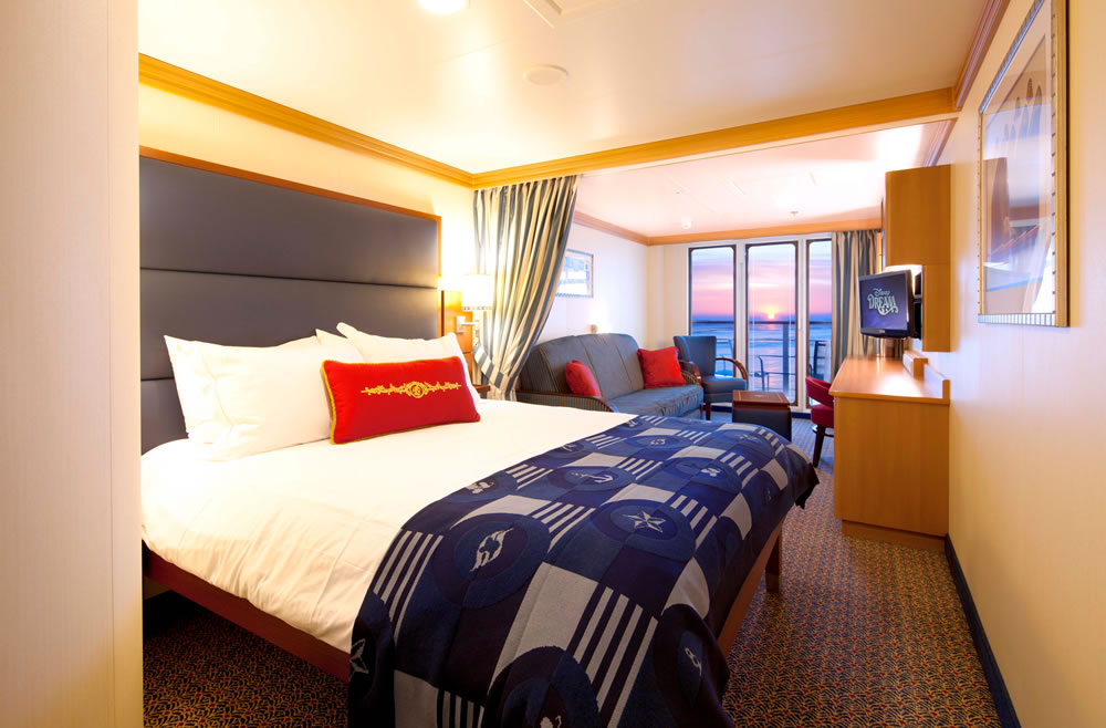Deluxe Oceanview Stateroom with Verandah