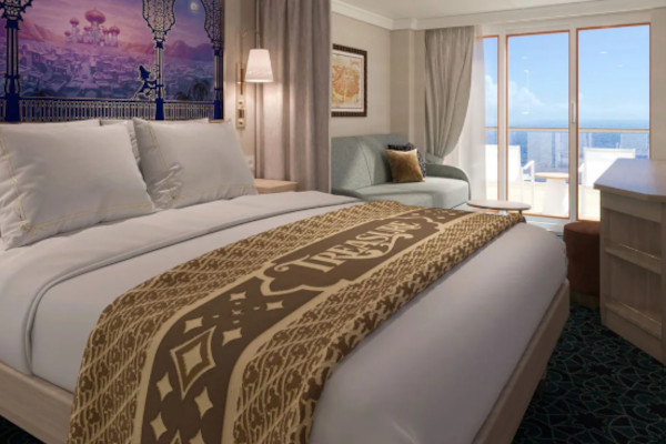 Deluxe Oceanview Stateroom with Verandah