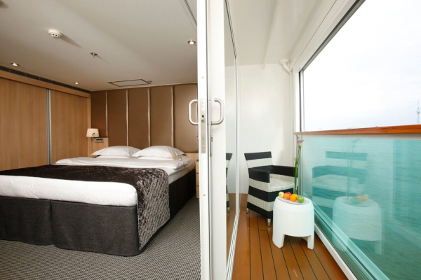 Cabina Balcony Suite sulla Scenic Jewel