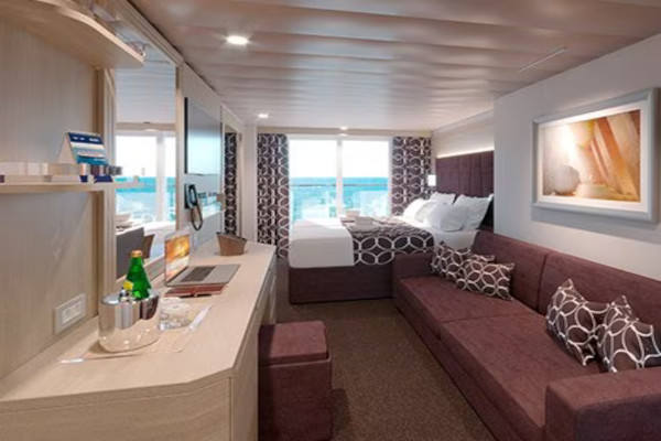 Cabina Deluxe Balcony con Vista Parziale