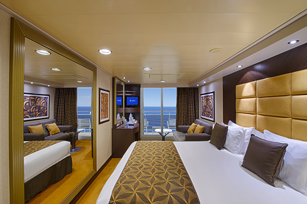 Cabina Balcony Premium su MSC Divina