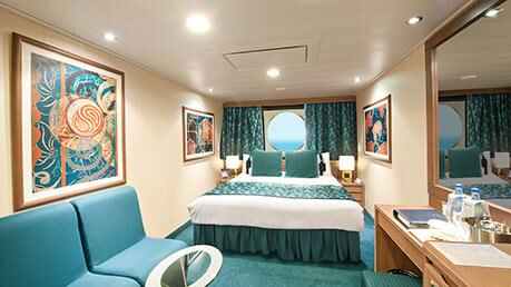 Cabina Deluxe Vista Mare con Vista Obliqua