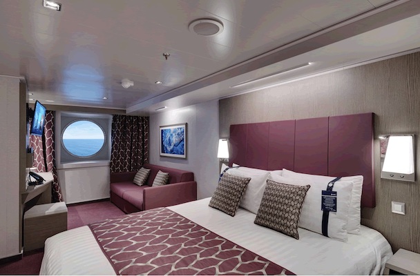 Cabina Deluxe Outside MSC Seascape