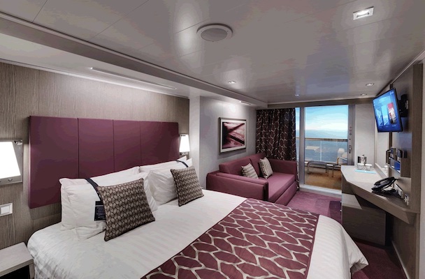 Cabina Deluxe Balcony MSC Seascape