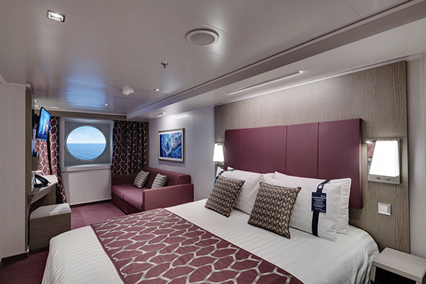 Cabina Deluxe Outside MSC Seaside