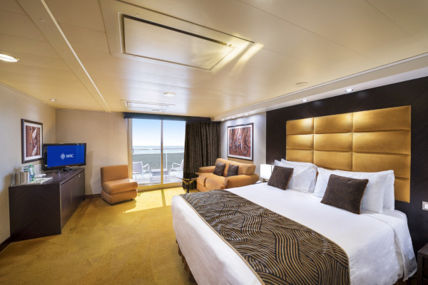 Suite Yacht Club Executive & Family, MSC Splendida