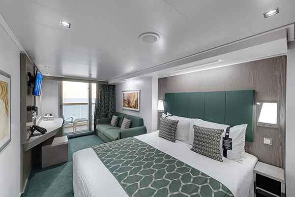 Cabina Deluxe Balcony Aurea MSC Seaview