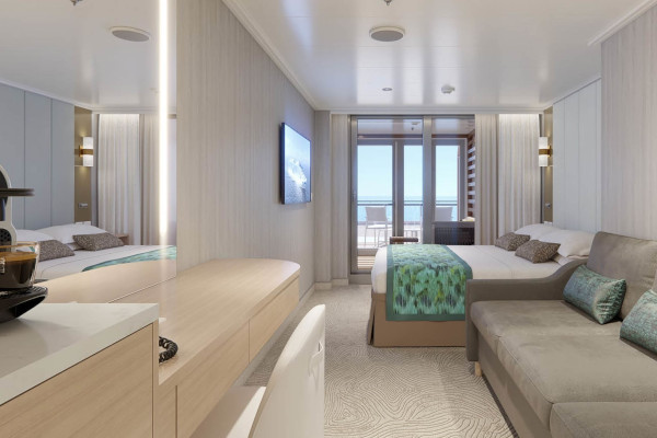 Premium Deluxe Balcony Cabin