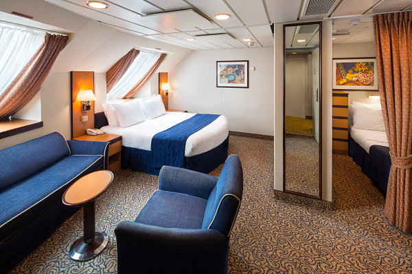 Accessible outside stateroom ocean view