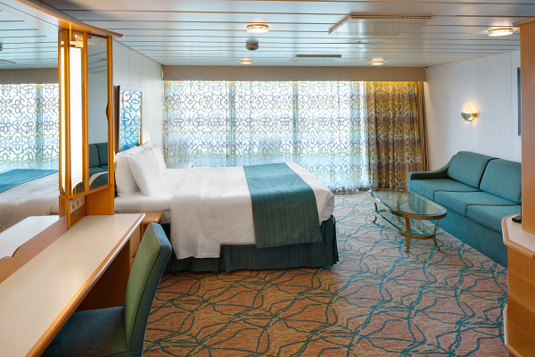 Spacious Balcony Stateroom with ocean view