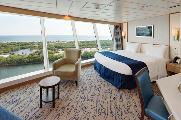 Outside Panoramic spacious Stateroom ocean view
