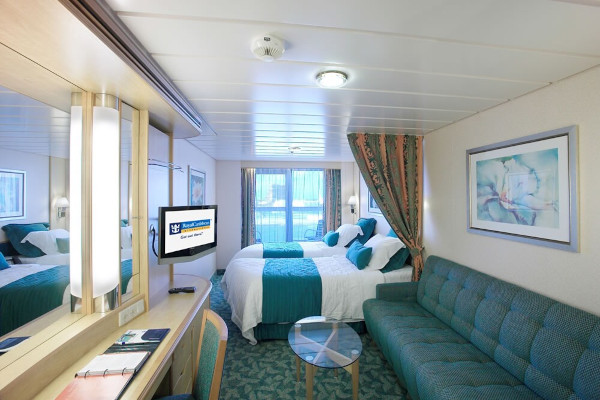 Spacious balcony stateroom ocean view