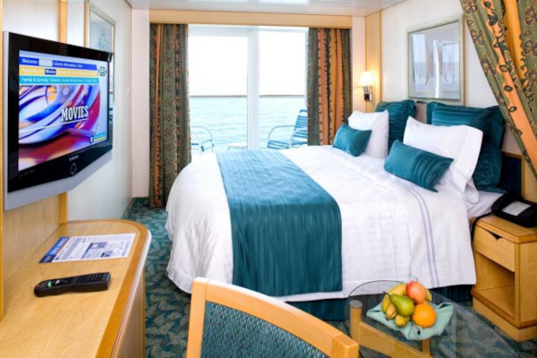 Ocean view balcony stateroom