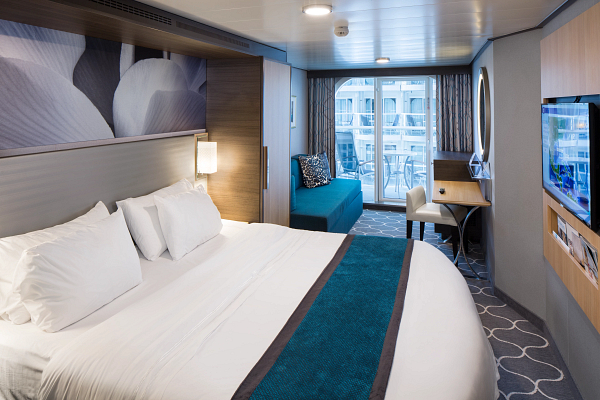 Balcony stateroom Central Park view