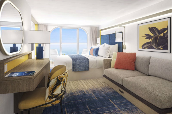 Ocean view balcony Stateroom