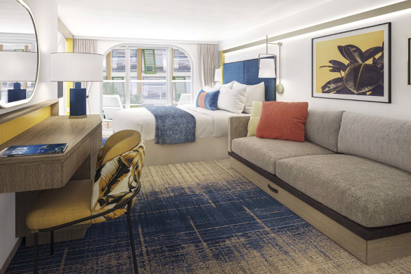 Balcony stateroom Central Park view