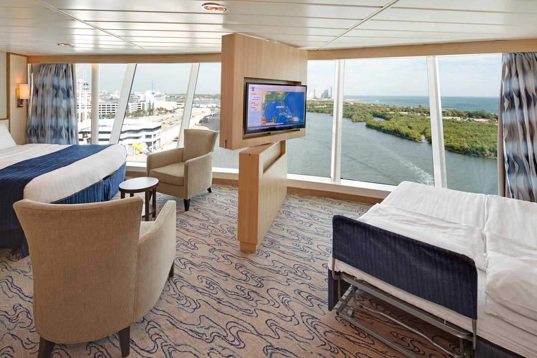 Outside Panoramic spacious Stateroom ocean view