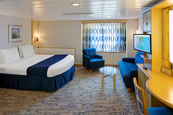 Large outside stateroom ocean view