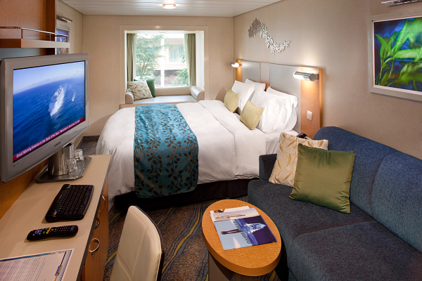 Outside stateroom Central Park view