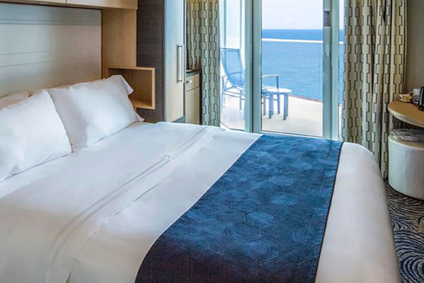 Studio Stateroom with Ocean View Balcony