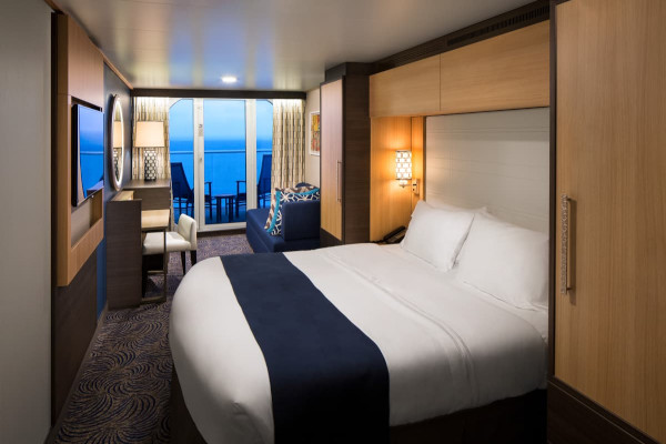 Ocean view balcony stateroom