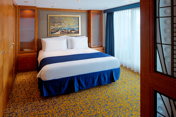 Outside stateroom starboard view