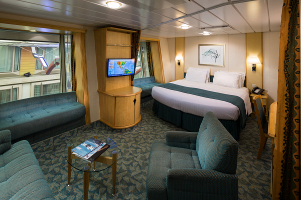 Connected Promenade stateroom