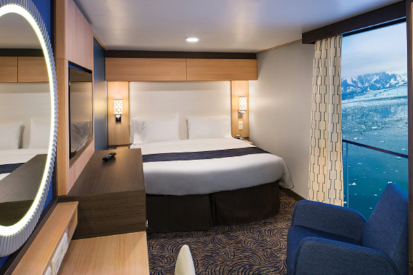 Interior Stateroom with Virtual Balcony
