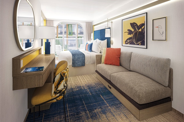 Balcony stateroom Central Park view