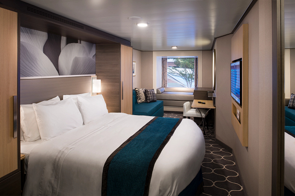 Inside stateroom Central Park view