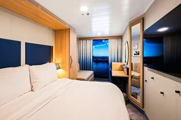 Interior Stateroom Virtual Balcony
