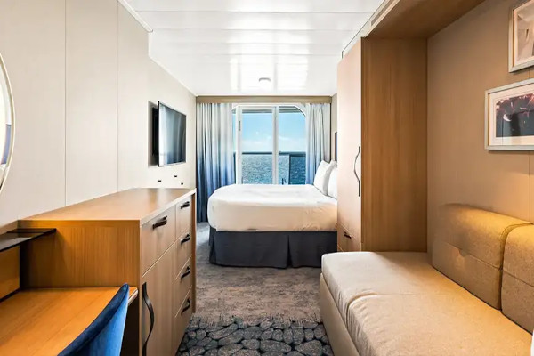 Ocean view balcony stateroom