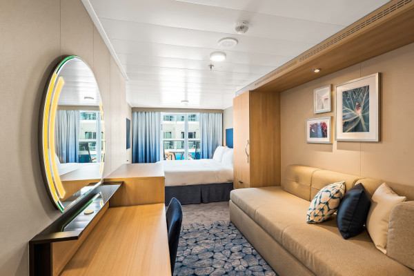 Balcony stateroom with Boardwalk view