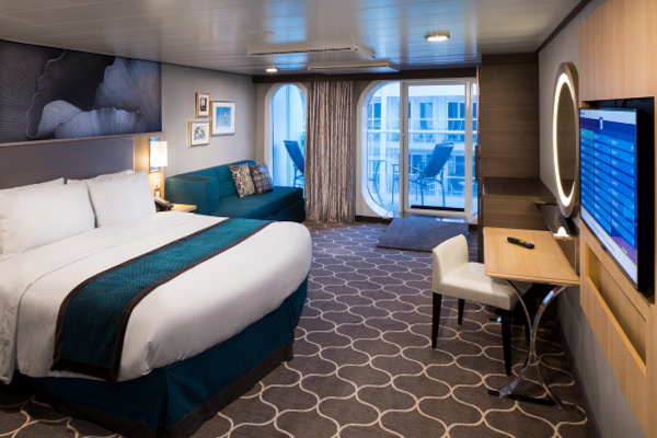 Boardwalk view stateroom