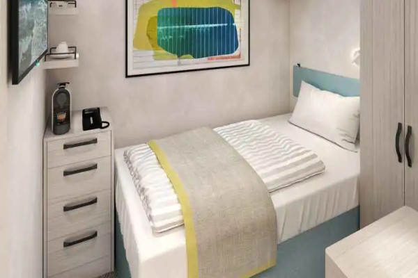 Cabina Interna Singola a bordo di Mein Schiff 7