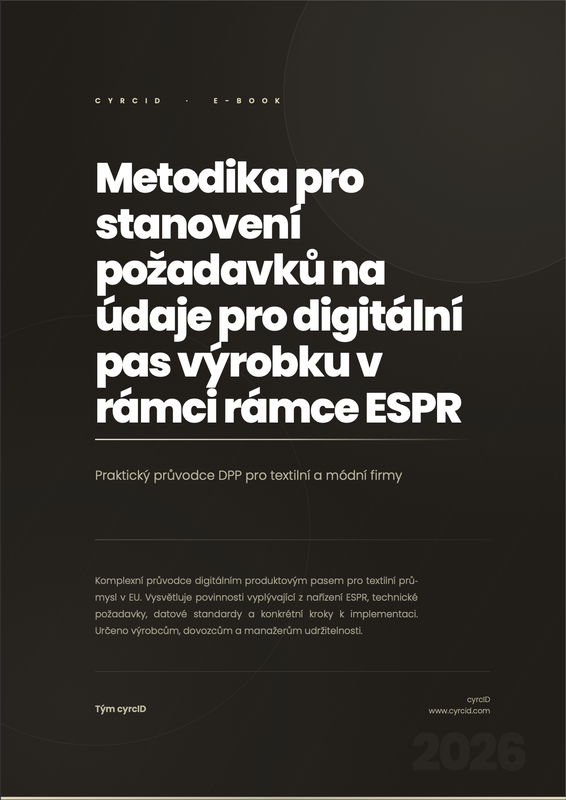 Metodika datových požadavků DPP: Praktický průvodce pro textilní firmy