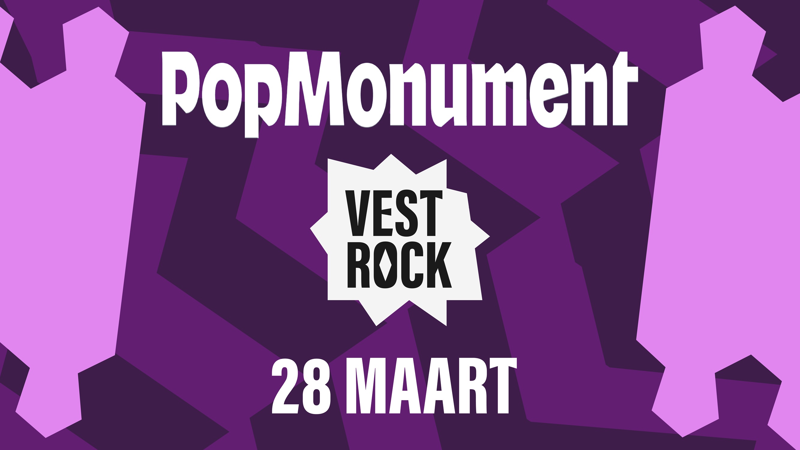 Vestrock en Popmonument slaan handen in elkaar