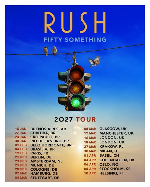 Rush op wereldtournee