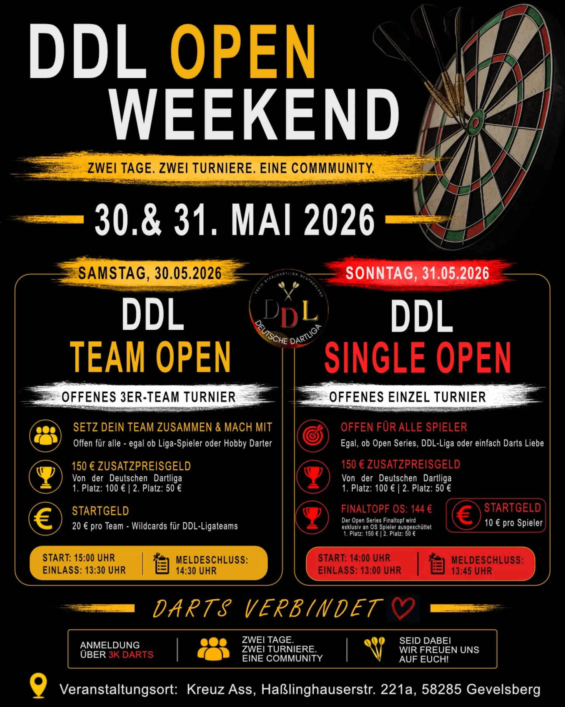 DDL Open Weekend 2026