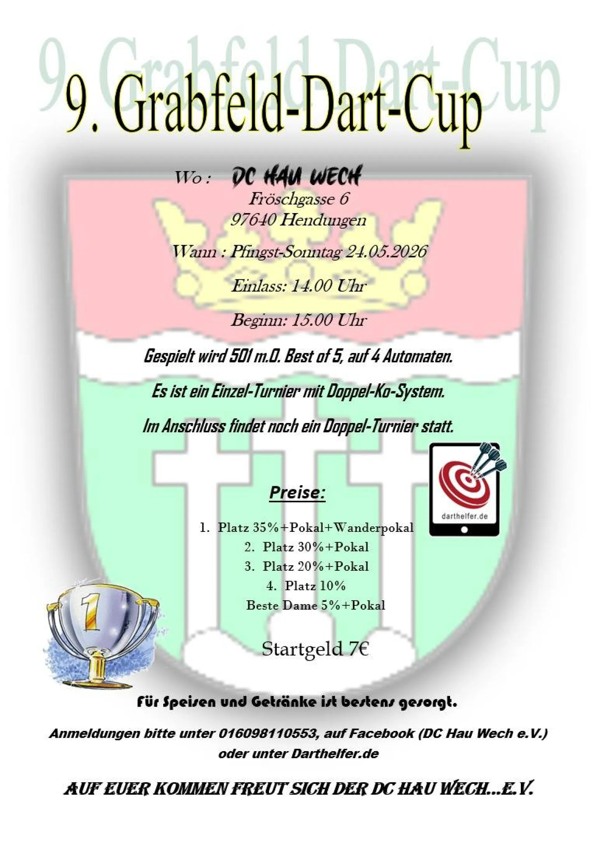 9. Grabfeld-Dart-Cup