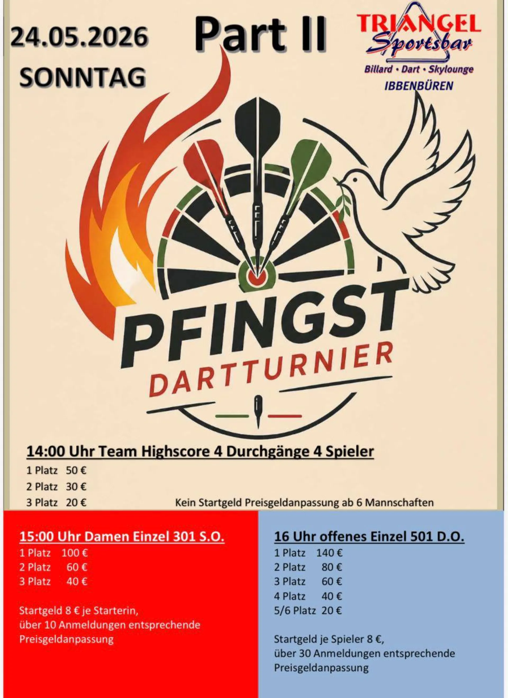 Pfingst Dartturnier Part II