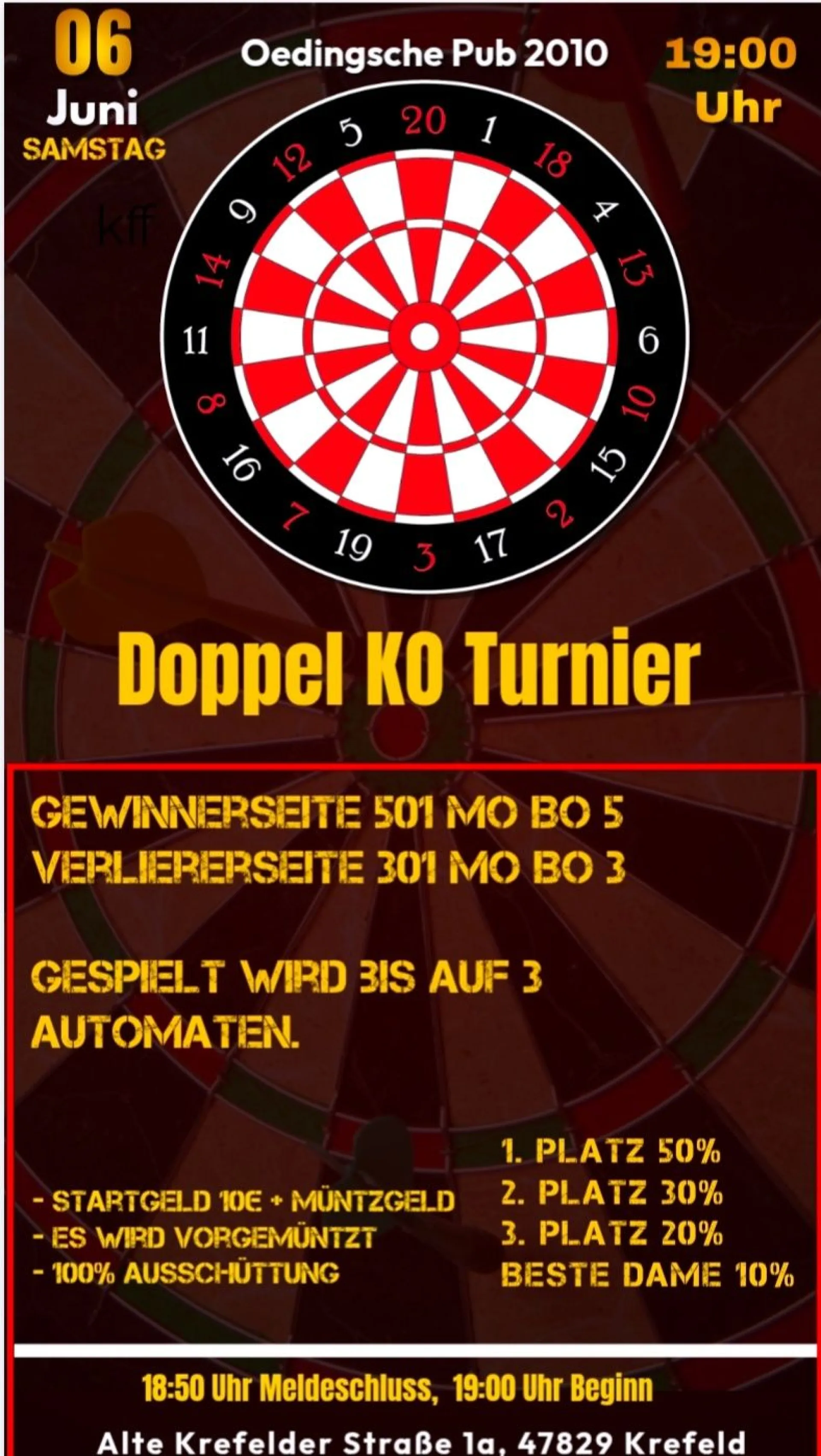 Doppel KO Turnier